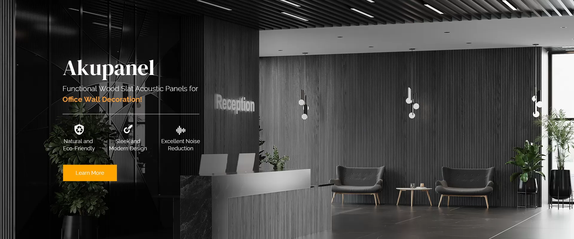 3 Sides Veneer Acoustic Panels