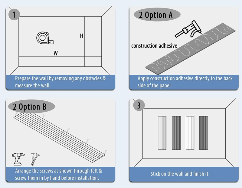 A Step-by-Step Guide to Installing Wood Slat Acoustic Panels
