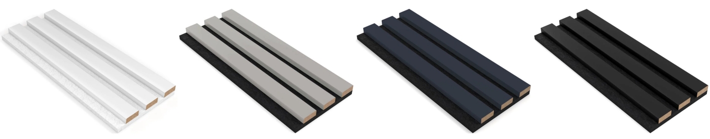 PVC Veneer Akupanel Wood Slat Acoustic Panel