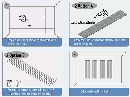 A Step-by-Step Guide to Installing Wood Slat Acoustic Panels