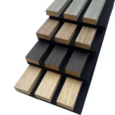 Wood Slat Acoustic Panels - 3 Sides Veneer