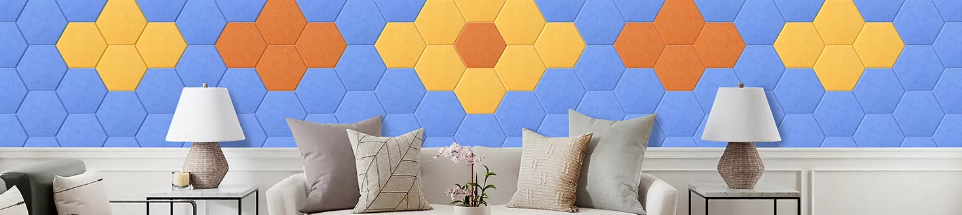 PET Felt Acoustic Panels - Square