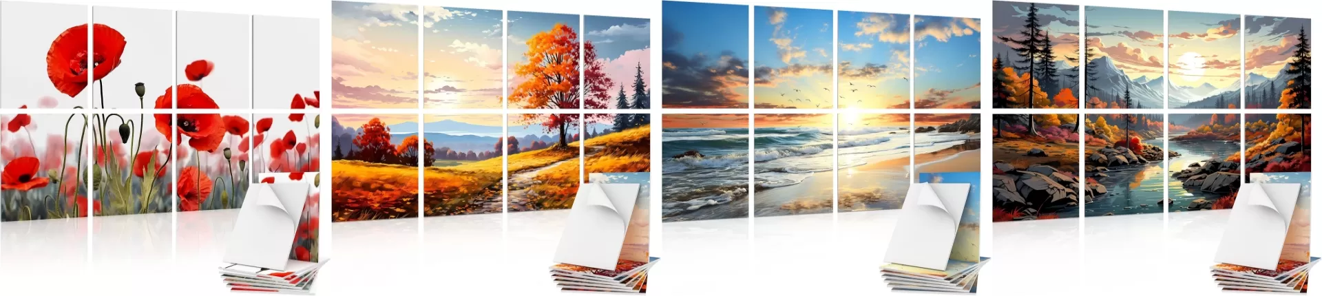 PET Felt Acoustic Panels - Art Printed