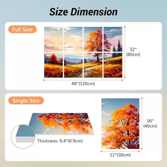 Printed Art PET Felt Acoustic Panels