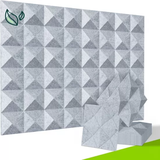 3D Design PET Felt Acoustic Panels